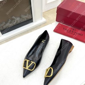 VALENTINO V BUCKLE PUMPS BLACK SW2S0Q63DSH0NO - Image 8