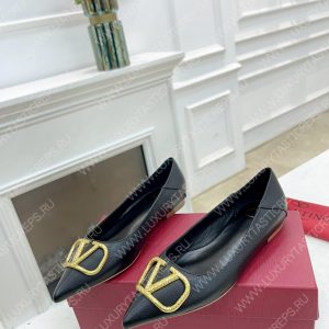 VALENTINO V BUCKLE PUMPS BLACK SW2S0Q63DSH0NO - Image 9