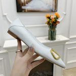 VALENTINO V BUCKLE PUMPS WHITE SW2S0Q63DSH0NO