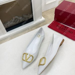 VALENTINO V BUCKLE PUMPS WHITE SW2S0Q63DSH0NO - Image 7