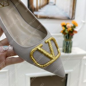VALENTINO V BUCKLE PUMPS GREY SW2S0Q63DSH0NO - Image 6