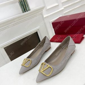 VALENTINO V BUCKLE PUMPS GREY SW2S0Q63DSH0NO - Image 9