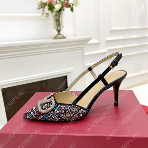 VALENTINO VLOGO SIGNATURE SLINGBACK PUMP MULTICOLOUR ZW2S0R01MZF0NO - Image 7