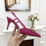 VALENTINO VLOGO SIGNATURE SLINGBACK PUMP PINK ZW2S0R01MZF0NO
