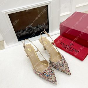 VALENTINO VLOGO SIGNATURE SLINGBACK PUMP MULTICOLOUR ZW2S0R01MZF0NO - Image 3
