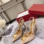 VALENTINO SLINGBACK PUMP POWDER ROSE WS0R01TMK