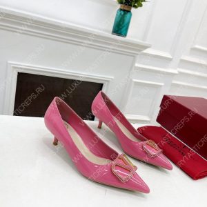 VALENTINO V BUCKLE PUMPS PINK 1W2S0FH8LAFGF9 - Image 5