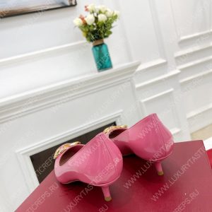 VALENTINO V BUCKLE PUMPS PINK 1W2S0FH8LAFGF9 - Image 8