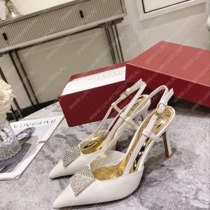 VALENTINO SLINGBACK WHITE WS0R01TMK - Image 3