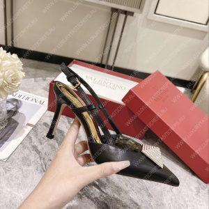 VALENTINO SLINGBACK BLACK WS0R01TMK - Image 4