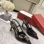 VALENTINO SLINGBACK BLACK WS0R01TMK