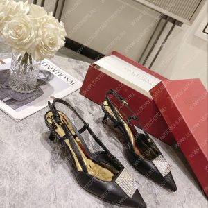 VALENTINO SLINGBACK BLACK WS0R01TMK - Image 3