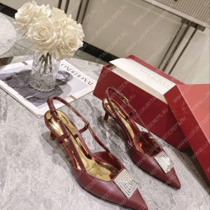 VALENTINO SLINGBACK ROSSO VALENTINO WS0R01TMK - Image 3