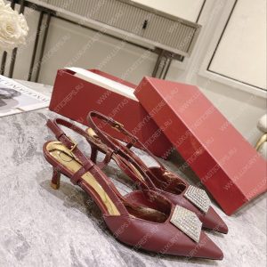 VALENTINO SLINGBACK ROSSO VALENTINO WS0R01TMK - Image 5