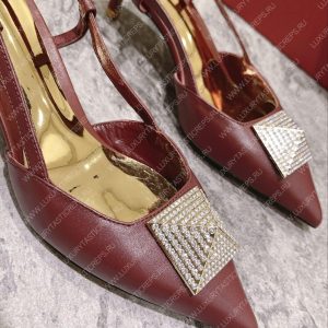 VALENTINO SLINGBACK ROSSO VALENTINO WS0R01TMK - Image 6