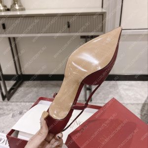 VALENTINO SLINGBACK ROSSO VALENTINO WS0R01TMK - Image 7