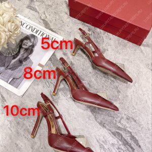 VALENTINO SLINGBACK ROSSO VALENTINO WS0R01TMK - Image 8