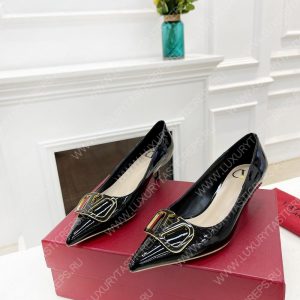 VALENTINO V BUCKLE PUMPS BLACK 1W2S0FH8LAFGF9 - Image 8