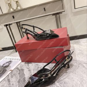 VALENTINO SLINGBACK BLACK WS0R01TMK - Image 5