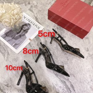 VALENTINO SLINGBACK BLACK WS0R01TMK - Image 8