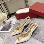 VALENTINO SLINGBACK WHITE WS0R01TMK