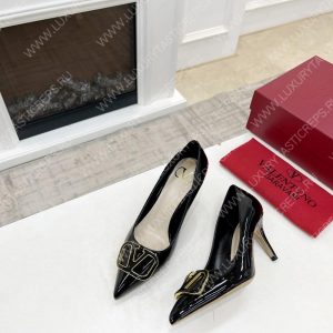 VALENTINO V BUCKLE PUMPS BLACK 1W2S0FH8LAFGF9 - Image 7