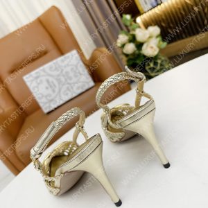 VALENTINO VLOGO SIGNATURE SLINGBACK PUMP PLATINUM 2W2S0R01TMK - Image 6