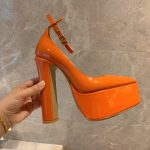 VALENTINO TAN-GO PLATFORM PUMP ORANGE WS0DQ3VNE_0NO