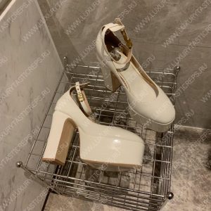 VALENTINO TAN-GO PLATFORM PUMP OFF WHITE WS0DQ3VNE_0NO - Image 5