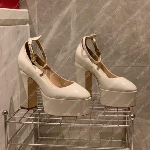 VALENTINO TAN-GO PLATFORM PUMP OFF WHITE WS0DQ3VNE_0NO - Image 6