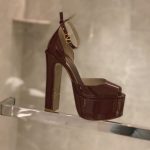 VALENTINO TAN-GO PLATFORM SANDAL VINE RED 1W2S0FE0VNE_I16