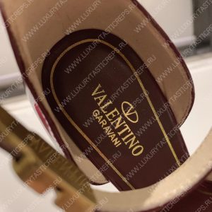 VALENTINO TAN-GO PLATFORM SANDAL VINE RED 1W2S0FE0VNE_I16 - Image 7