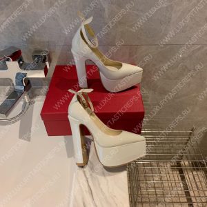 VALENTINO TAN-GO PLATFORM PUMP WHITE XW2S0DQ3VNE_I16 - Image 5