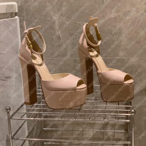 VALENTINO TAN-GO PLATFORM SANDAL FAWN 1W2S0FE0VNE_I16 - Image 7