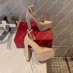 VALENTINO TAN-GO PLATFORM PUMP FAWN WS0DQ3VNE_0NO - Image 5