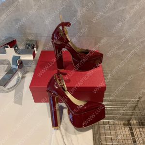 VALENTINO TAN-GO PLATFORM PUMP RED WS0DQ3VNE_0NO - Image 5