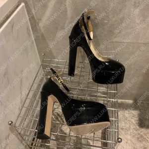 VALENTINO TAN-GO PLATFORM PUMP BLACK WS0DQ3VNE_0NO - Image 6