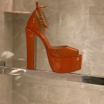 VALENTINO TAN-GO PLATFORM SANDAL ORANGE 1W2S0FE0VNE_I16