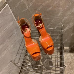 VALENTINO TAN-GO PLATFORM SANDAL ORANGE 1W2S0FE0VNE_I16 - Image 3