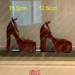 VALENTINO TAN-GO PLATFORM PUMP RED WS0DQ3VNE_0NO - Image 3
