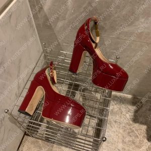 VALENTINO TAN-GO PLATFORM PUMP RED WS0DQ3VNE_0NO - Image 6