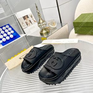 GUCCI SLIDE SANDAL BLACK 692845 - Image 8