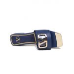 VALENTINO VLOGO SIGNATURE SLIDE SANDAL BLUE ZW2S0M21HWS0CR