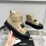 CHANEL SNEAKERS LIGHT GOLD G35617