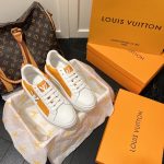 LOUIS VUITTON TIME OUT SNEAKER ORANGE & WHITE 1AAW0M