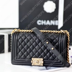 CHANEL Boy Handbag Black A67086 - Image 3