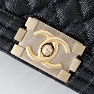 CHANEL Boy Handbag Black A67086 - Image 9
