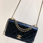 CHANEL Wallet on Chain Black AP2649
