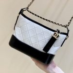 CHANEL Gabrielle hobo bag White A91810