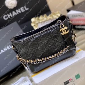 CHANEL Gabrielle hobo bag Black A91810 - Image 3